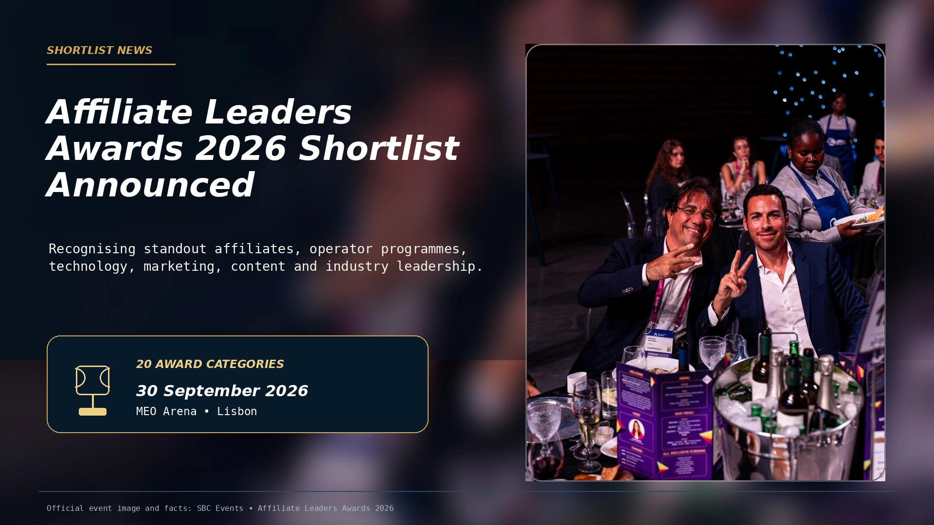 Editorial illustration representing the Affiliate Leaders Awards 2026 shortlist