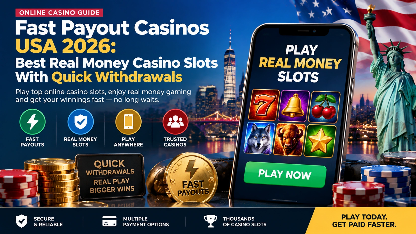 Fast Payout Casinos USA 2026